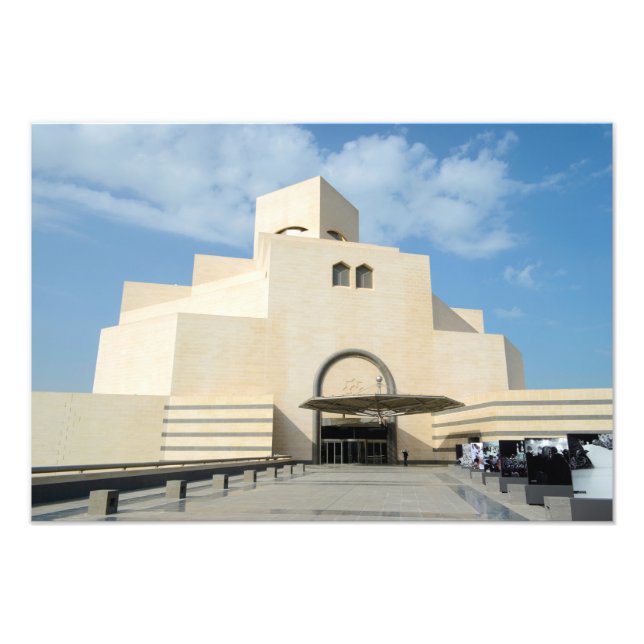 Museum für Islamische Künste, Katar-Foto Fotodruck (Vorne)