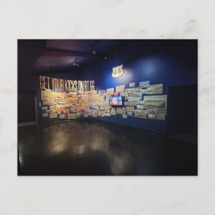 Museum 'Get Your Kicks on Route 66' Postkarte