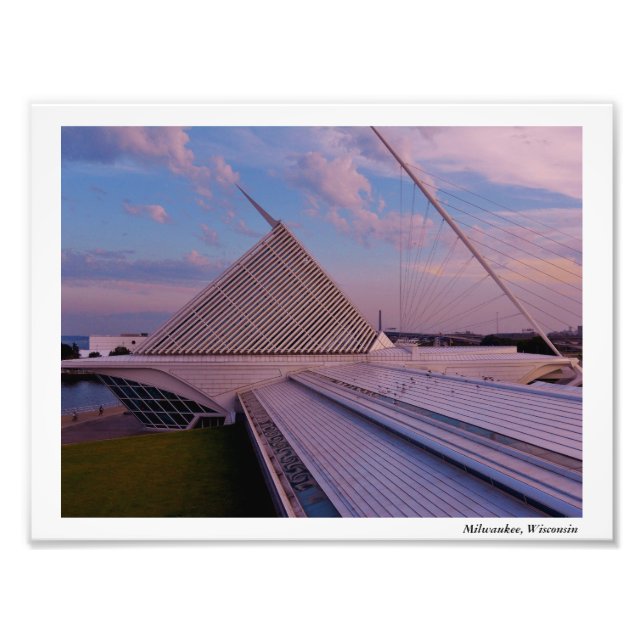 Museum Milwaukee Art Museum Fotodruck (Vorne)