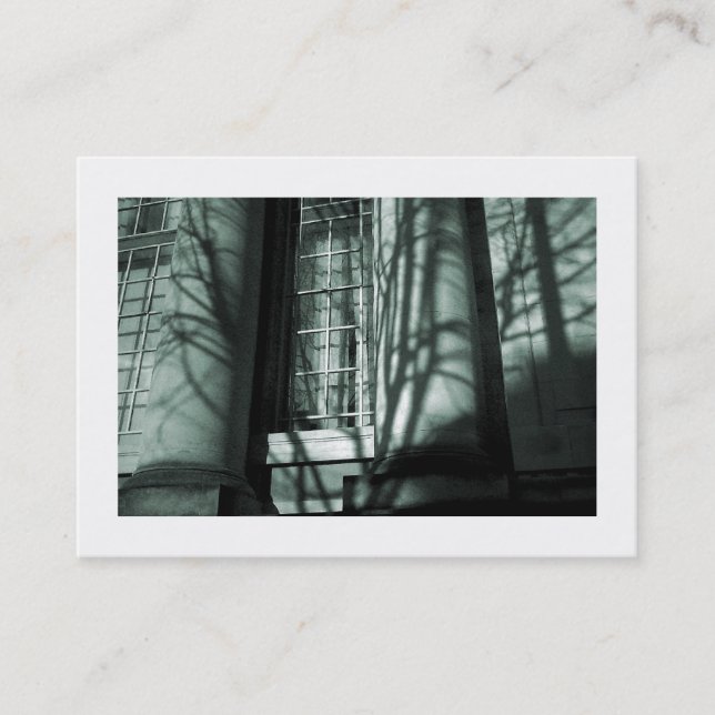 Museum, Mini-Foto Visitenkarte (Vorderseite)