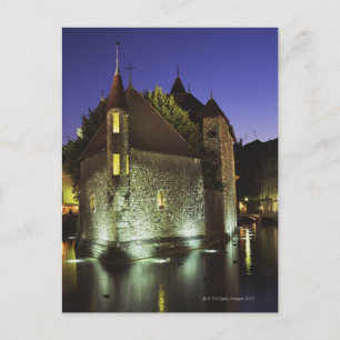 Museum Palais de l'Isle in Annecy, Frankreich 2 Postkarte