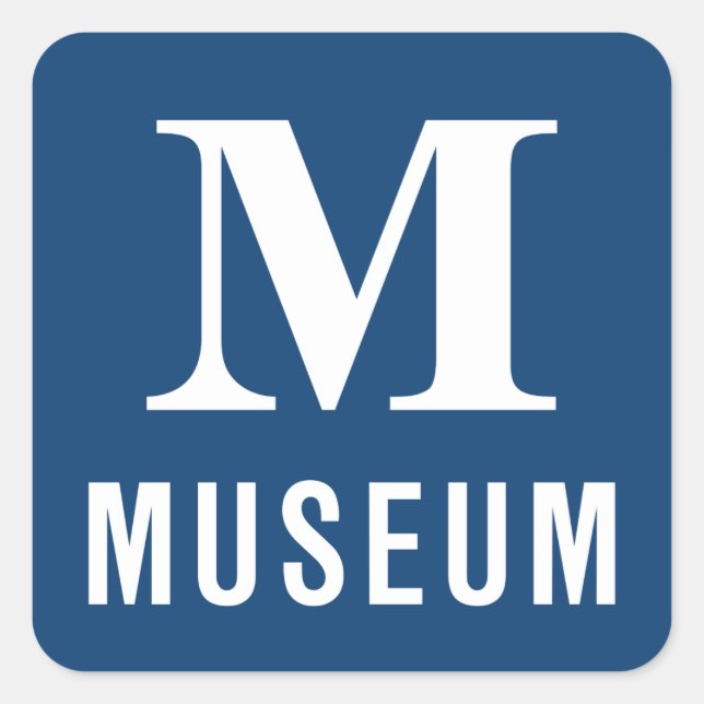 Museumsign Stickers (Vorderseite)