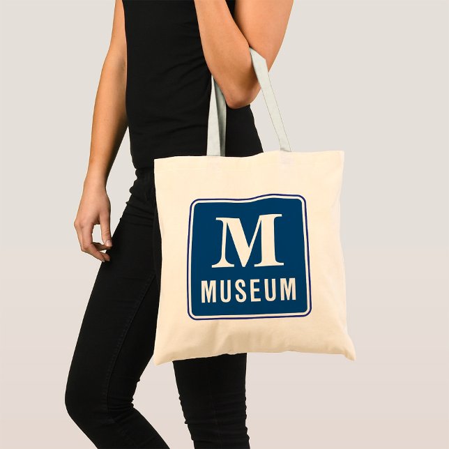 Museumssign Tote Tag Tragetasche (Von Creator hochgeladen)