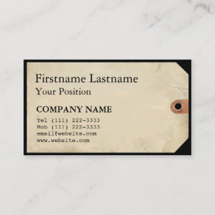 Museumstempel Visitenkarte