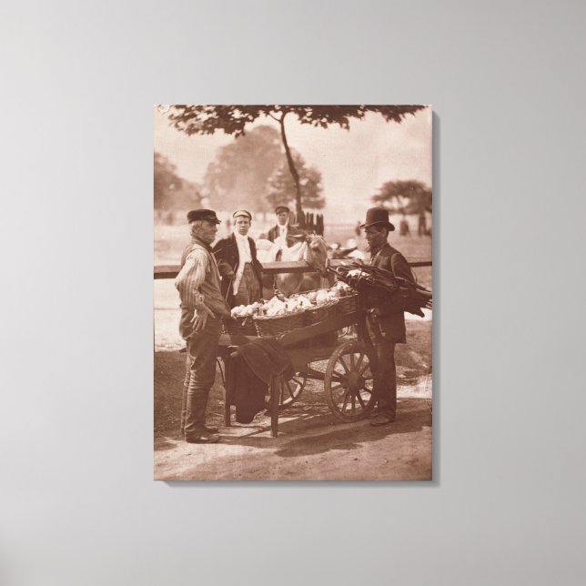 Mush Faker und Ginger Beer Maker von 'Street Lif Leinwanddruck (Vorderseite)