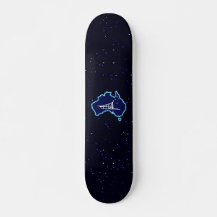 Mushing unten darunter skateboard