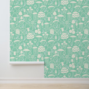 Mushroom Aqua Tapete
