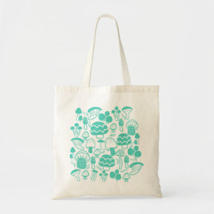 Mushroom Aquamarin Tragetasche