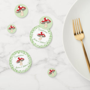 Mushroom Baby Dusche Konfetti