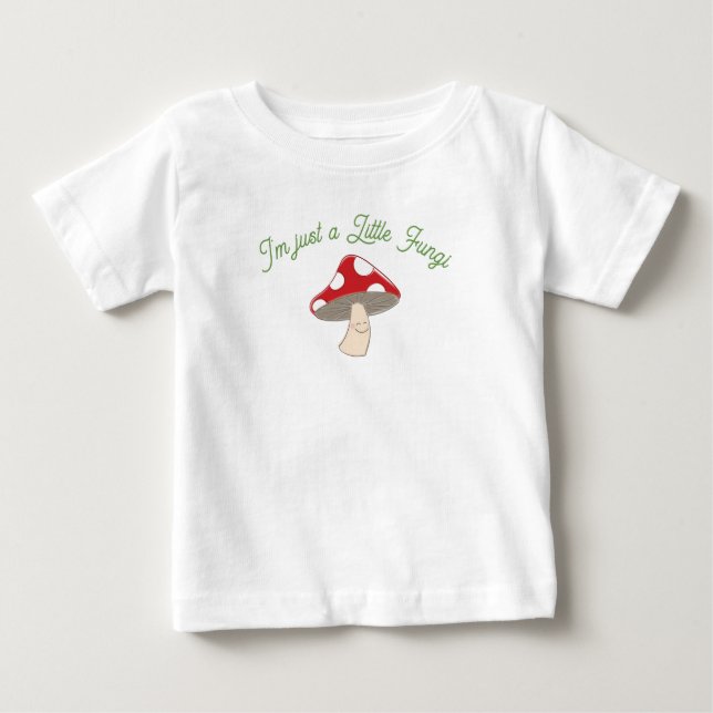 Mushroom Baby Dusche T-shirt (Vorderseite)