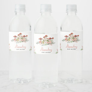 Mushroom Babydusche der verzauberten Wildblume