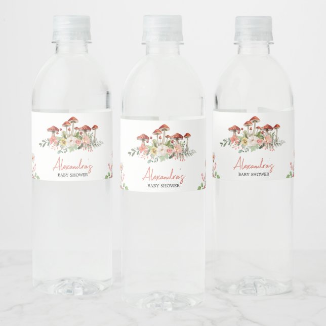 Mushroom Babydusche der verzauberten Wildblume (Flaschen)