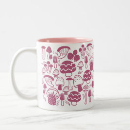 Mushroom Cherry White Tasse