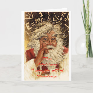 Mushroom Christmas Feiertagskarte