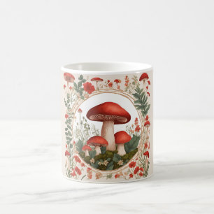 Mushroom-Cocktcore Kaffeetasse
