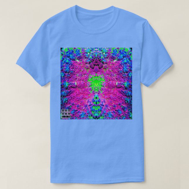 Mushroom Corpink Lila Reef Aquarium T-Shirt (Design vorne)
