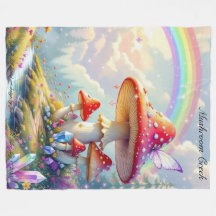 Mushroom Creek Fleece Blanket