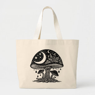 Mushroom des Moon and Stars Jumbo Stoffbeutel