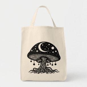 Mushroom des Moon and Stars Tragetasche