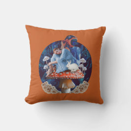 Mushroom Dreams werfen Kissen