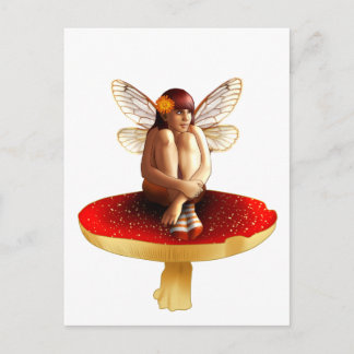 Mushroom-Fee Postkarte