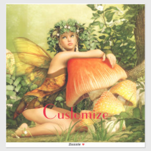 Mushroom Fee Thunder_Cove Aufkleber