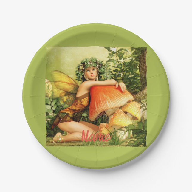 Mushroom Fee Thunder_Cove Pappteller (Vorderseite)