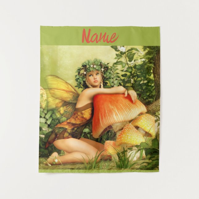 Mushroom Fee Thunder_Cove Wandteppich (Vorderseite)