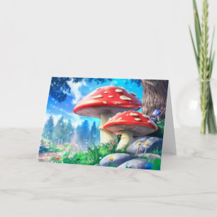 Mushroom Forest Fantasy Art