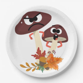 MUSHROOM FRIENDS PAPPTELLER
