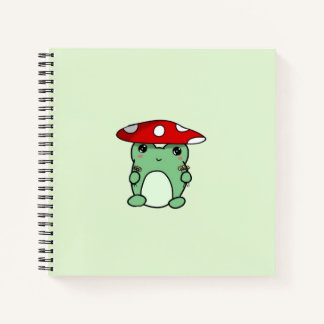 Mushroom Froggy-Notebook Notizbuch