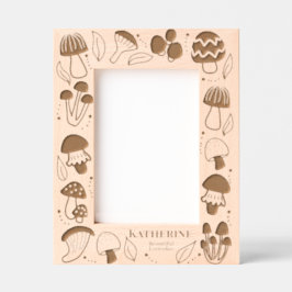 Mushroom Geätzte Rahmen