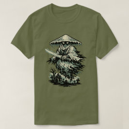Mushroom Ghost Ronin – Halloween-Geist-Krieger T-Shirt