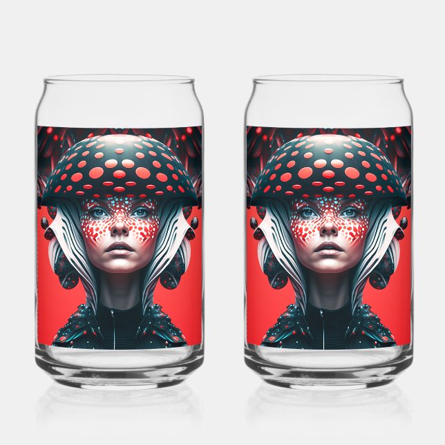 Mushroom girl 1 dosenglas (Vorderseite)