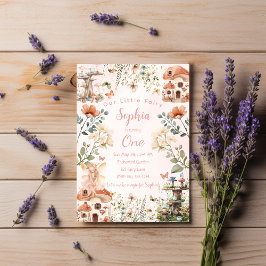 Mushroom-Girl Einladung