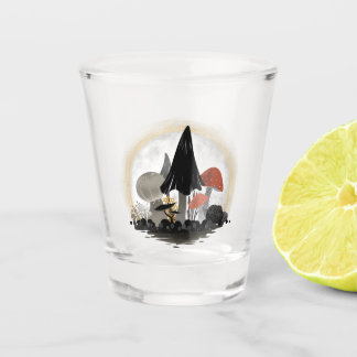 Mushroom Harvest Moon Shot Glass Schnapsglas