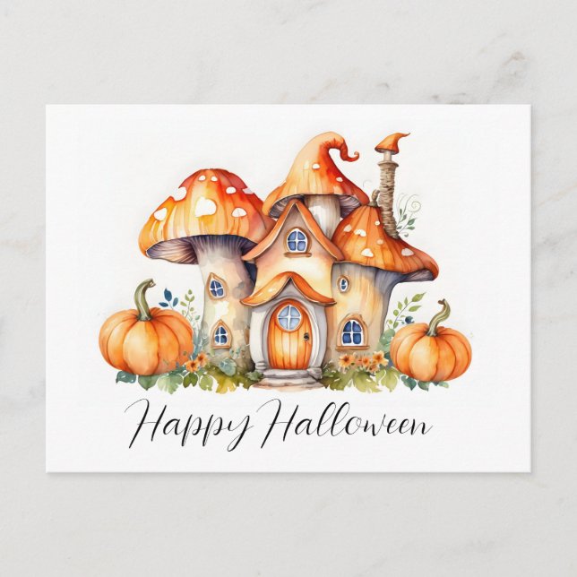 Mushroom House Postkarte (Vorderseite)