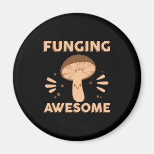 Mushroom Hunter Funginf Phantastisch Magnet