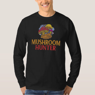 Mushroom Hunter Jagd Morel Fungi Jäger T-Shirt