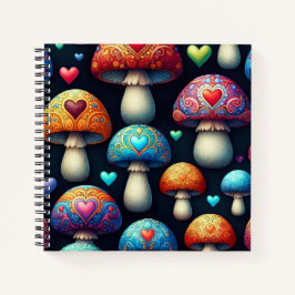 Mushroom Love Notizbuch