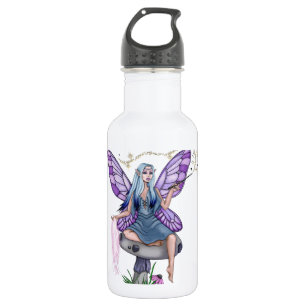 Mushroom Magic Fairy Edelstahlflasche