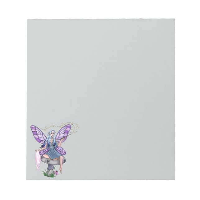 Mushroom Magic Fairy Notizblock (Vorderseite)