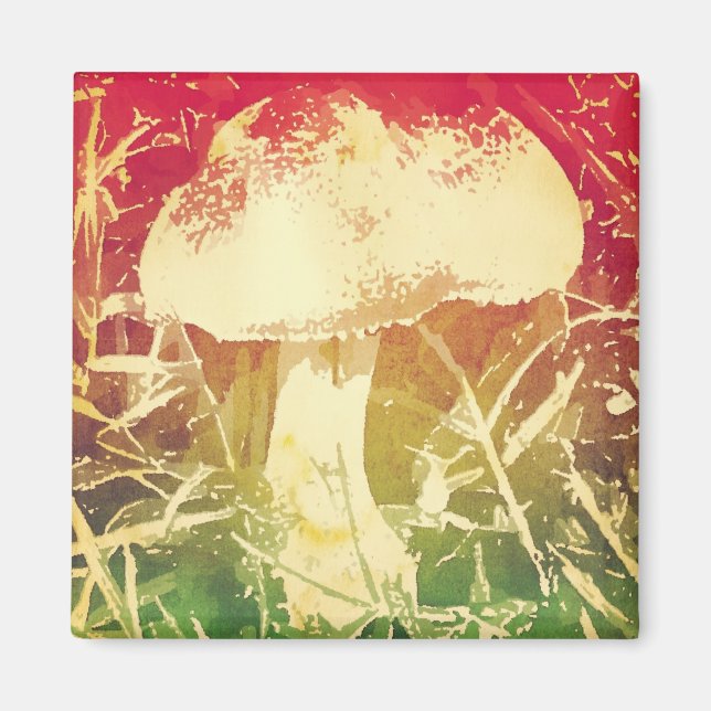 Mushroom-Magnet Magnet (Vorne)