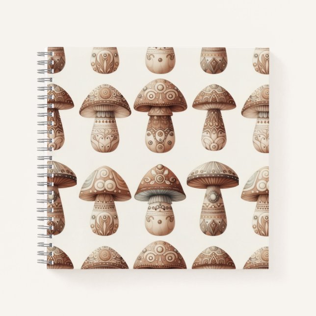 Mushroom Maker Notizbuch (Vorderseite)