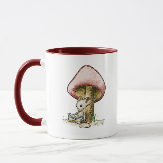 Mushroom Mouse Mug (Gauche)