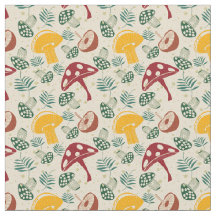 Mushroom-Muster Mitte des Jahrhunderts
