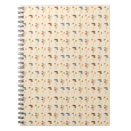 Mushroom-Muster Notizblock