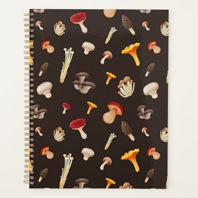 Mushroom-Muster Planer (Vorderseite)