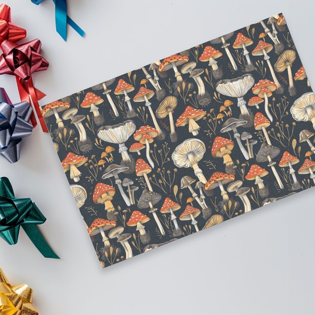 Mushroom-Muster Seidenpapier (Von Creator hochgeladen)