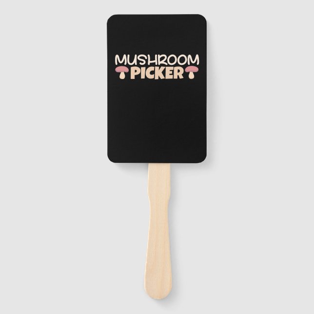 Mushroom Pickers Fächer (Vorderseite)